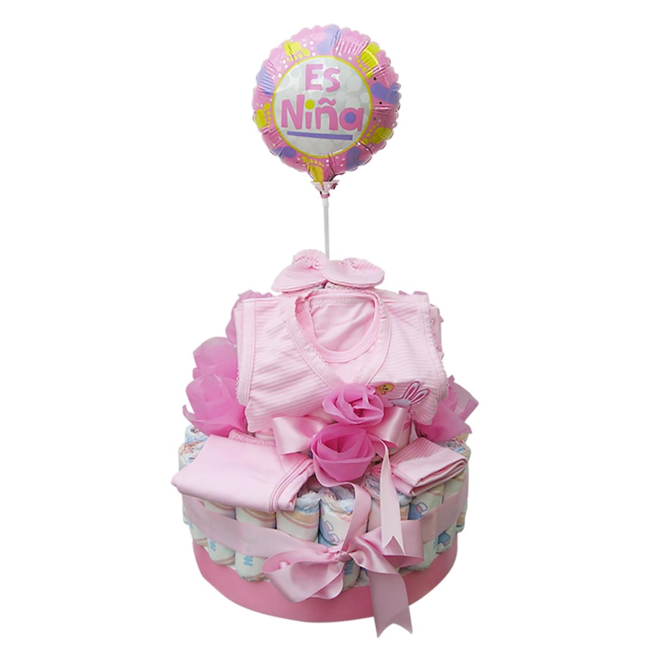 Torta de Pañales Mujer